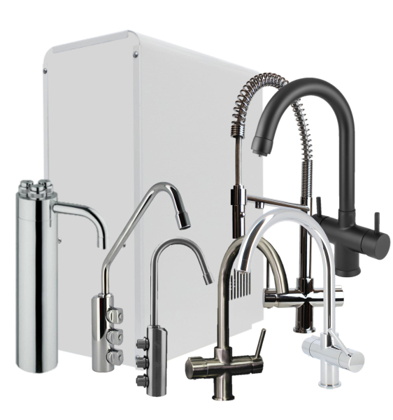Tafelwassersystem unisoda PIANO BOX 2026 mit Armaturen