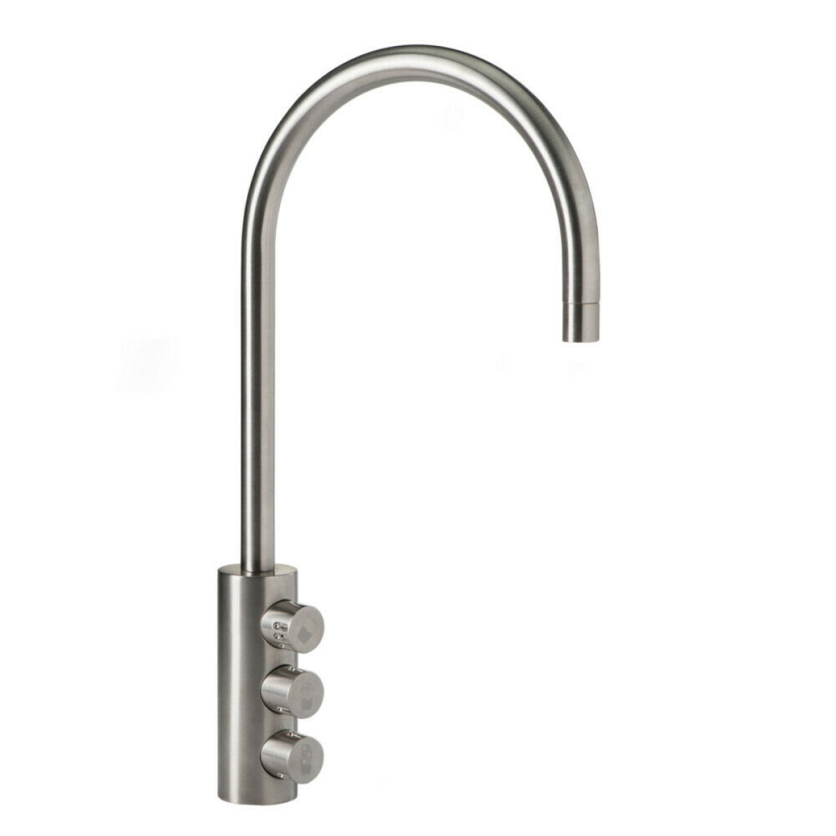 Sodaarmatur Style Edelstahl Finish