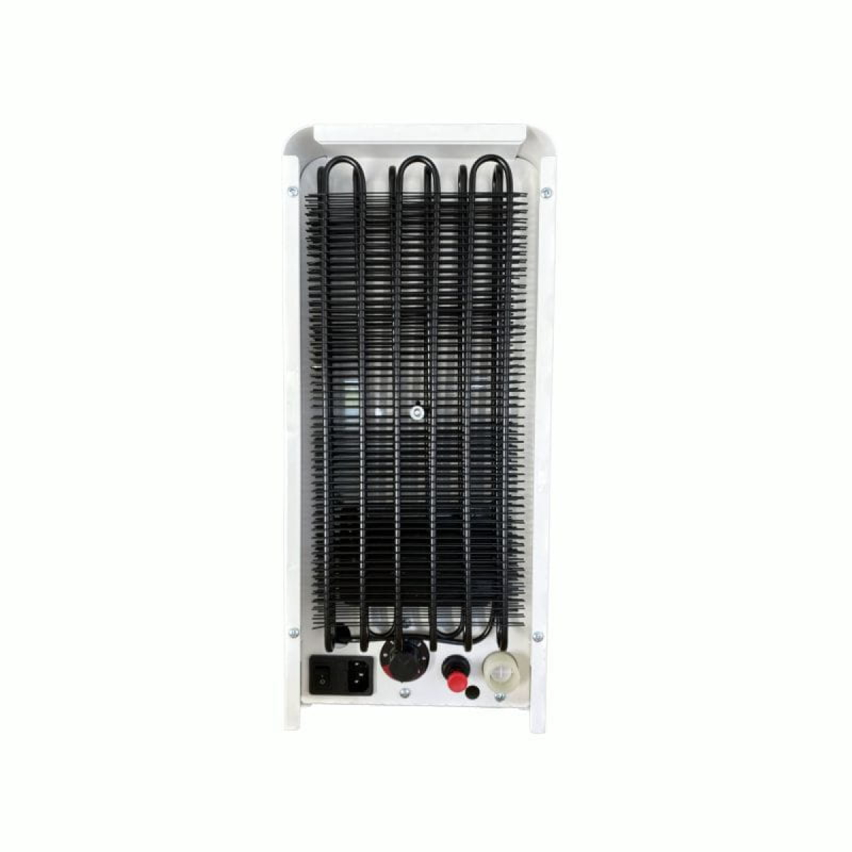 Tafelwassersystem unisoda PIANO 20 weiß Rückansicht