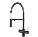 Fünfwege Soda Spiralfederarmatur schwarz