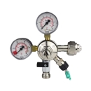 CO2 Druckminderer mit 2 Manometern